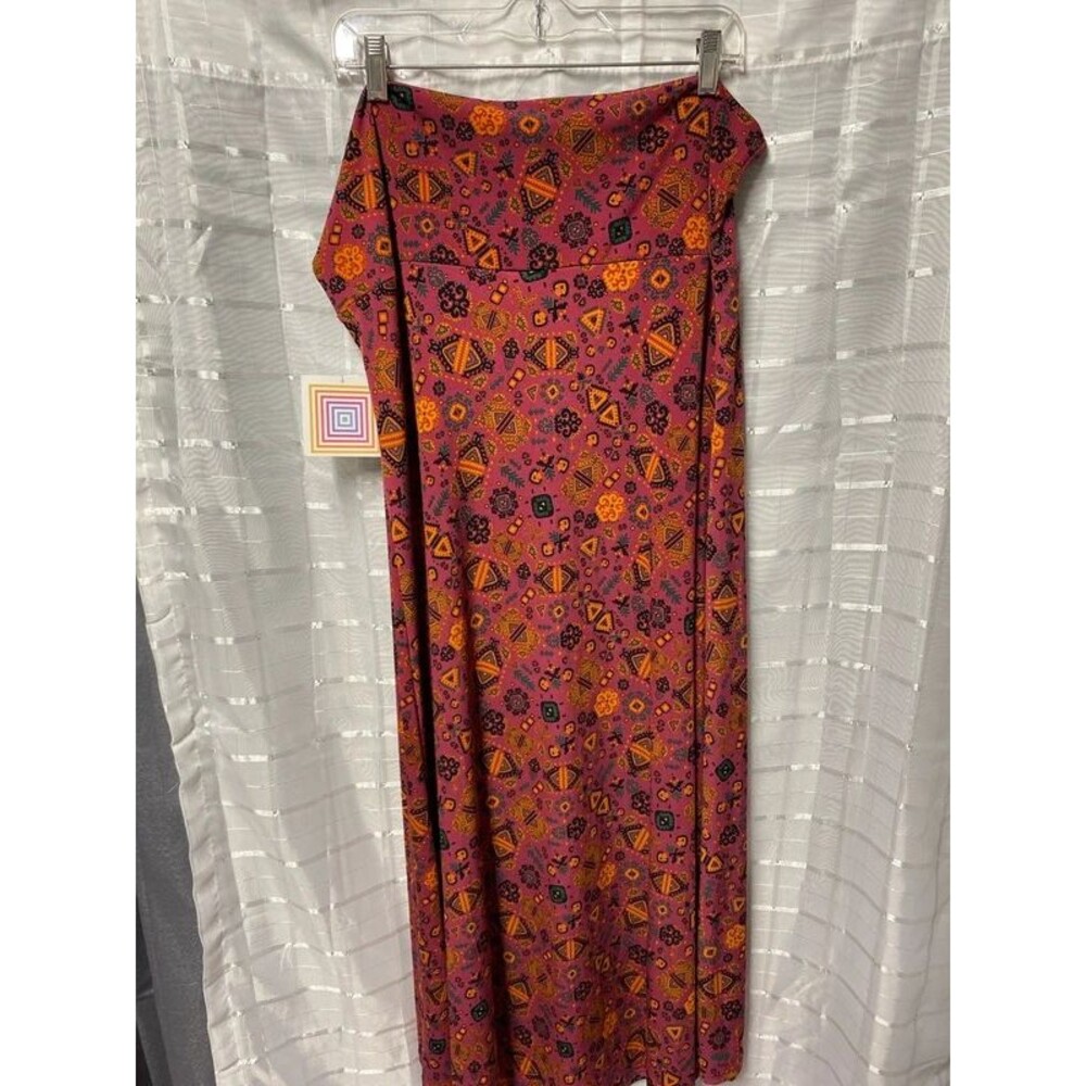 LulaRoe maxi high waisted skirt 3X